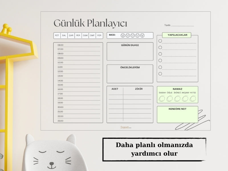 Statik Akıllı Tahta-Günlük Planlayıcı