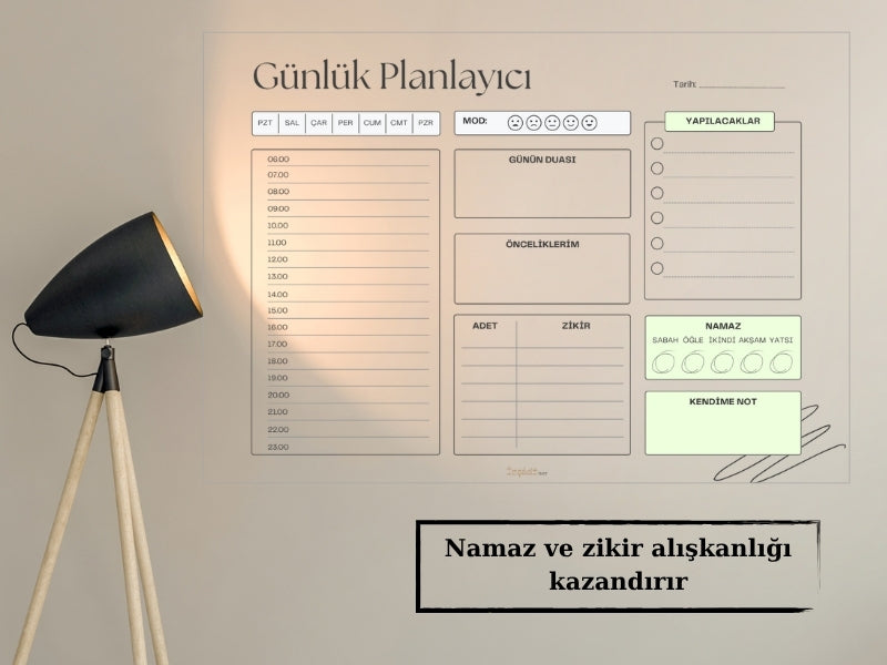 Statik Akıllı Tahta-Günlük Planlayıcı