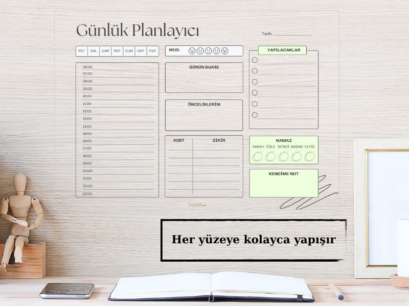 Statik Akıllı Tahta-Günlük Planlayıcı