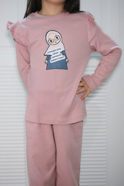 Kız Çocuk Alt Üst Takım Kıyafet