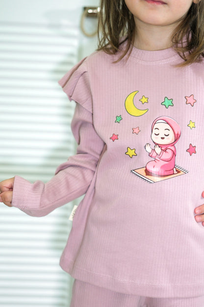 Kız Çocuk Alt Üst Takım Kıyafet