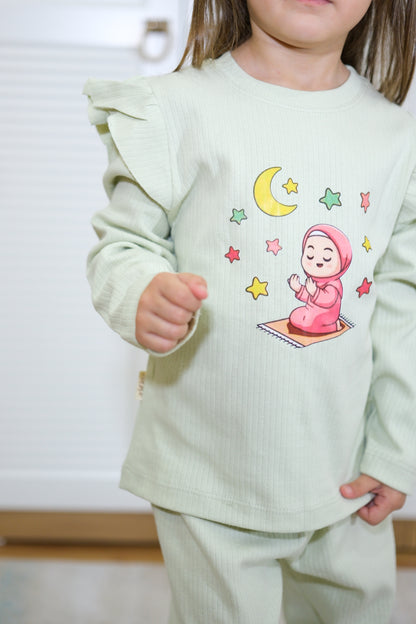 Kız Çocuk Alt Üst Takım Kıyafet