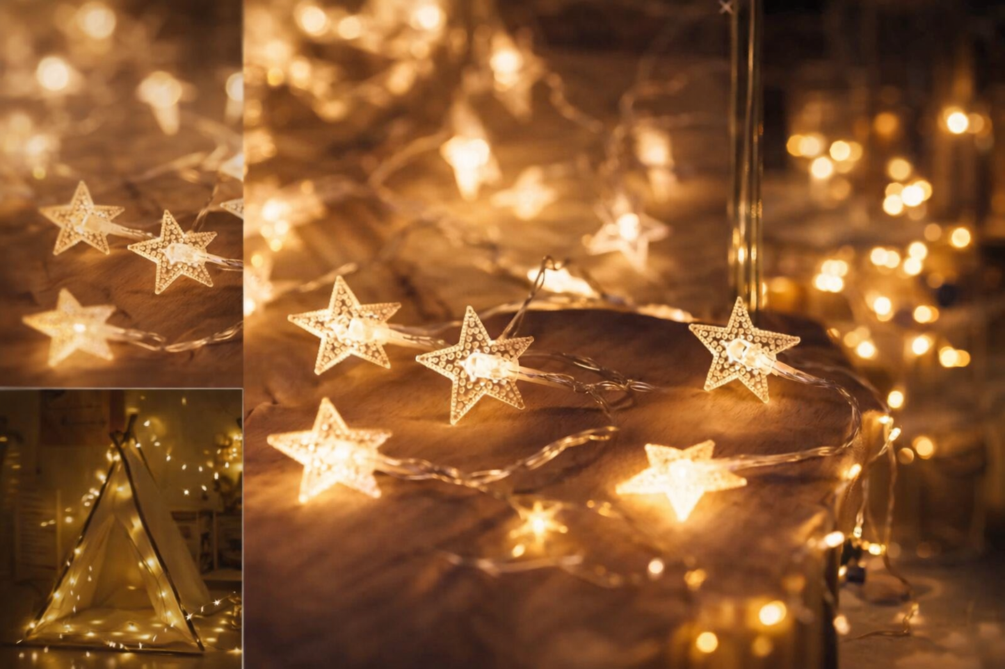 Yıldızlı Ramazan Led Işığı