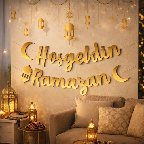 Hoşgeldin Ramazan Duvar Süsü