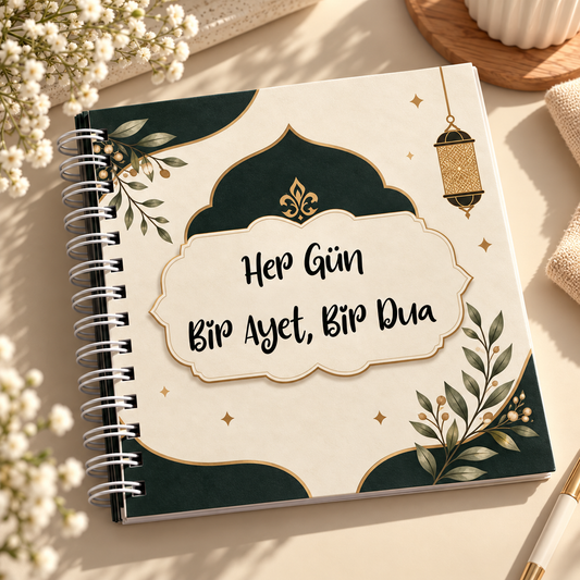 Her Güne Bir Ayet Bir Dua Kitapçığı